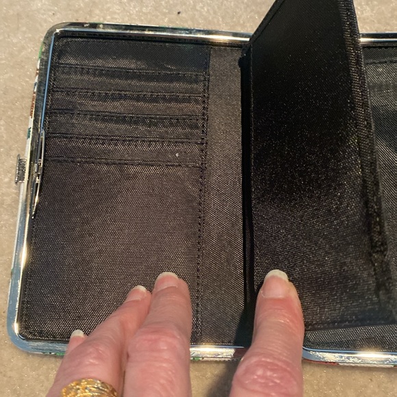 NWOT Floral Fabric Wallet - Picture 4 of 6